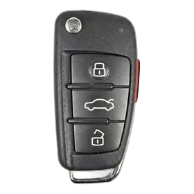 Audi flip key, programmed at your car by Car & Keys San Diego
