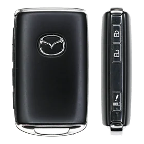 Mazda 3-button smart key, programmed at your car by Car & Keys San Diego