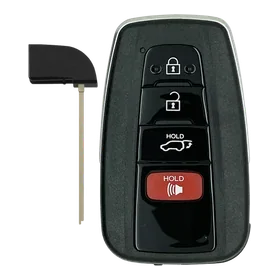 Smart key with emergency blade, programmed at your car by Car & Keys San Diego